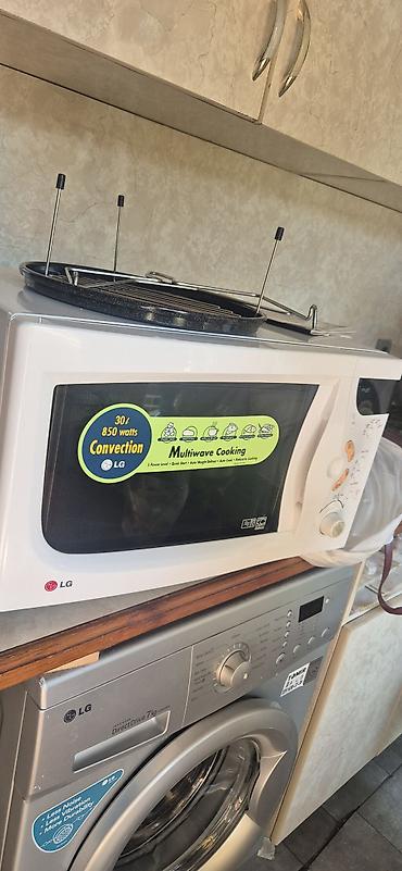 LG mikrodalğalı soba – konveksiya və qril funksiyalı Xüsusiyyətlər: - lalafo.az -da LG mikrodalğalı soba – konveksiya və qril funksiyalı Xüsusiyyətlər: -