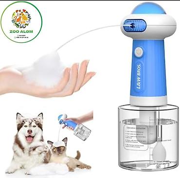 pişik şampunu: Ev heyvanları üçün şampun aparatı (dispenser) - Köpük vuran əl — 5