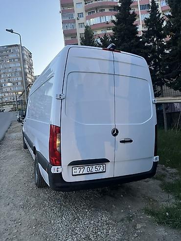 sprinter satisi: Mercedes‑Benz Sprinter yük mikroavtobusu - Korpus: Uzun baza, yüksək — 1