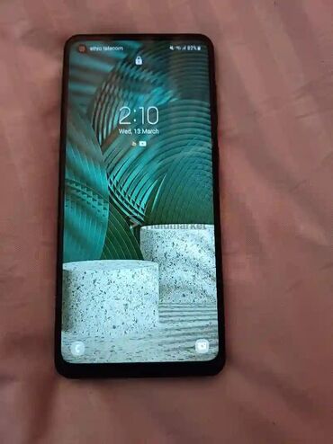 a 20 s: Samsung Galaxy A21S, 32 ГБ, цвет - Синий, Отпечаток пальца