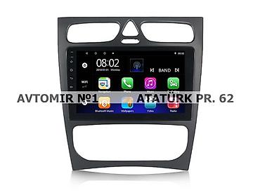 Avtoelektronika: Mercedes-Benz W203 2008 android monitor 🚙🚒 Ünvana və Bölgələrə — 1