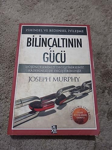 Məhsul: Kitab – “Bilinçaltının Gücü” (Joseph Murphy) Dil: Türkcə