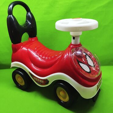 детский руль: Толокар Человек Паук игрушка для детей🚗 Отличная возможность для