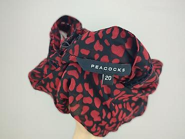 kucyk: Peacocks, Sukienka damska, rozmiar 4XL — 4