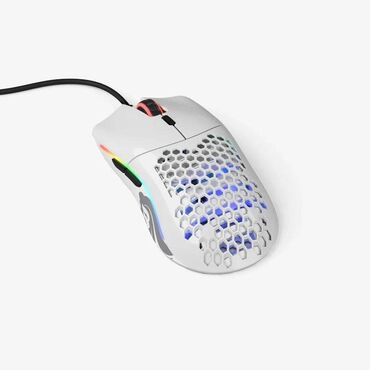 профессиональный компьютер для дизайнера: Glorious Model O- Mouse Glossy (white) Глянцевая белая Мышь проводная