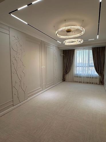 flat osh: 3 комнаты, 109 м², Южная Магистраль Элитка, 14 этаж, Дизайнерский ремонт — 1
