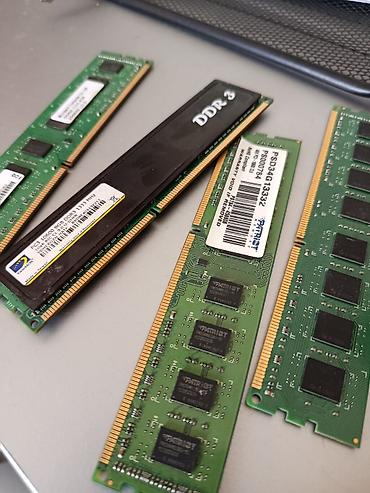 Оперативная память (RAM) для ПК: DDR3 masaüstü RAM modulları dəsti - Yaddaş növü: DDR3 - Modul form — 1