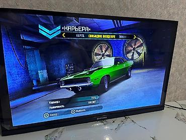 Телевизоры: Телевизор Samsung, диагональ экрана ориентировочно 32" (около 80 см) — 1