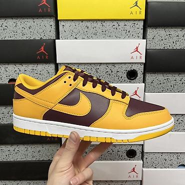 Кроссовки и спортивная обувь: Nike Dunk Low Retro “VARSITY MAIZE/DARK BEETROOT” - Низкие кроссовки — 2