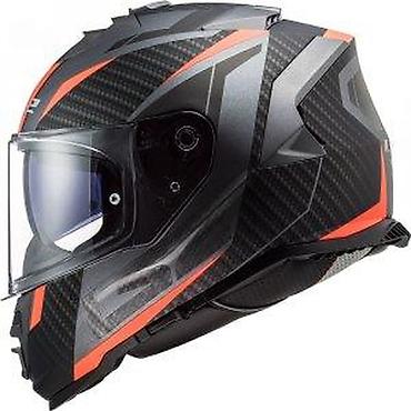 cest: LS2 integralna motoristička kaciga – karbonska školjka, sportski — 5