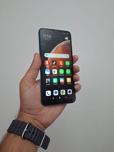 telofon redmi: Redmi 9A, 32 ГБ, цвет - Синий, Face ID