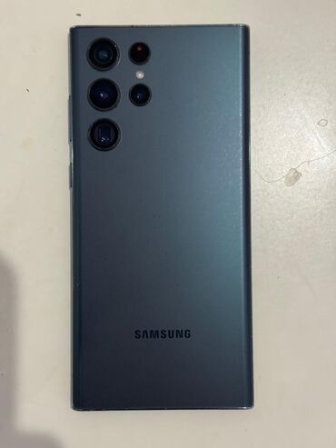 самсунг 1: Samsung Galaxy S22 Ultra, Б/у, 512 ГБ, цвет - Зеленый, 1 SIM