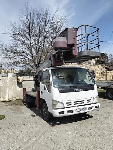 avtosəbət: Isuzu üzərində quraşdırılmış səbətli avtokran Yüksəkdə təhlükəsiz və — 3