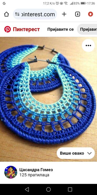 Minđuše: Pirsing, Handmade — 94