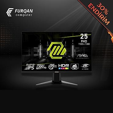hyperx: MSI MAG 255XF 300Hz Gaming Monitor Ekran ölçüsü: 24.5" Ekran — 1
