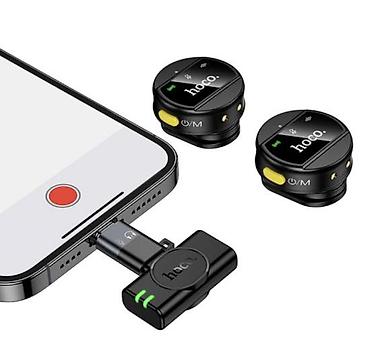 ugreen hitune max5c: HOCO L22 Wireless Microphone с зарядным кейсом — компактная — 4