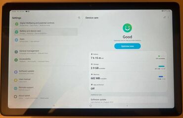 фильтры для пылесоса самсунг sc4520: Б/у Samsung Galaxy Tab A7, 10,4", < 64 ГБ