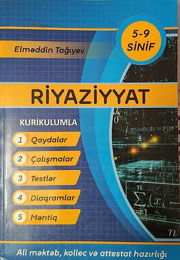 elmin: Riyaziyyat dərsliyi – kurikulumla (5–9 sinif) Müəllif: Elməddin — 1