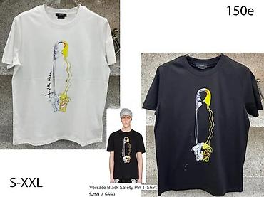 Majice: Men's T-shirt Versace, bоја - Crna — 18