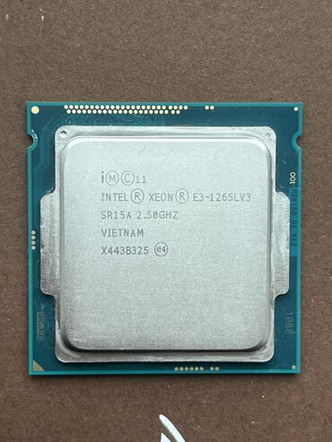 psu: Prosessor Intel Xeon E İntel Xeon E3-1265L, 3-4 GHz, 4 nüvə, İşlənmiş