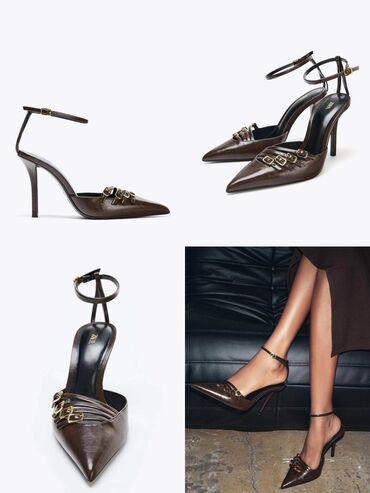 женские туфля: Женская обувь Zara — коллекция элегантных моделей 1) Туфли-лодочки на