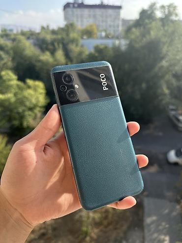 Poco: Poco M5, Б/у, 128 ГБ, цвет - Зеленый — 1