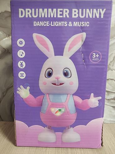 Игрушки: Интерактивная игрушка «Dancing/Drummer Bunny» — танцующий зайчик с — 3