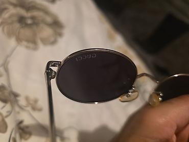 Aksesuarlar: Gucci gün eynəyi - Forma: Oval, iki hissəli linza dizaynı (sağ-sol — 5
