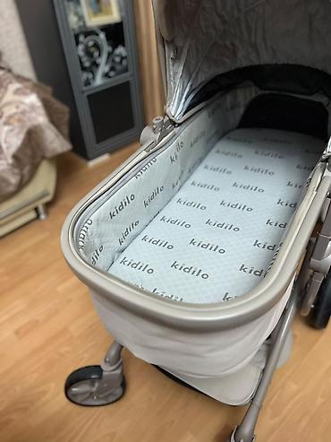 bej salvar: Uşaq arabası – Kidilo 2-in-1 (beşik və oturacaq modulu) - Rəng — 3