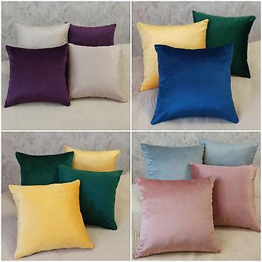 Подушки: Декоративные подушки и наволочки для декора. Качественные, много — 4