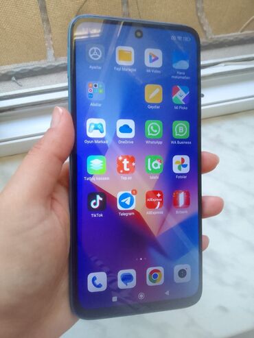 Samsung: Samsung Galaxy A52, 128 GB, rəng - Göy, Barmaq izi, İki sim kartlı