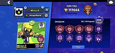 ps3 kolu: Brawl Stars hesabı – yüksək inkişaf etmiş oyun profili. - Kupa yolu — 3
