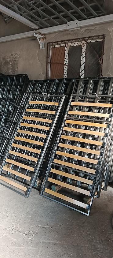 dəmir setka kravat: Məhsul: Metal çarpayı karkasları və taxta lamelli ortopedik əsaslar — 3