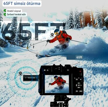 Mikrofonlar: Yeni Simsiz (Bluetooth) Mikrofon Ünvandan götürmə — 24