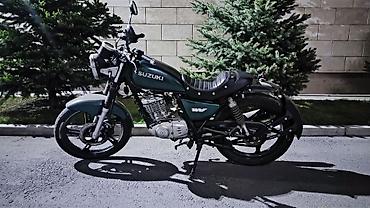 125: Классический мотоцикл Suzuki, 125 куб. см, Бензин, Взрослый, Б/у — 2