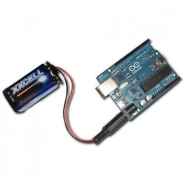 tapsi adaptör: 9V Batareya Barrel Dönüşdürücü Kabel – Arduino ilə uyğun 9V batareya — 3