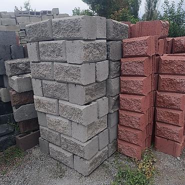 чехлы бу: Пескоблок 20/400 Рваный все цвета Декоративные бетонные блоки для — 2
