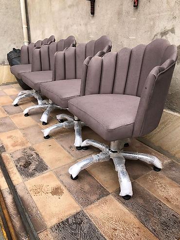 Salon, tibbi kreslolar: Salon üçün “Midye” dizaynlı kreslolar Manikür kreslosu sifarişlə — 8