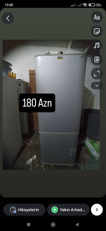 Soyuducular: 2 qapılı Beko Soyuducu Satılır, rəng - Ağ — 2