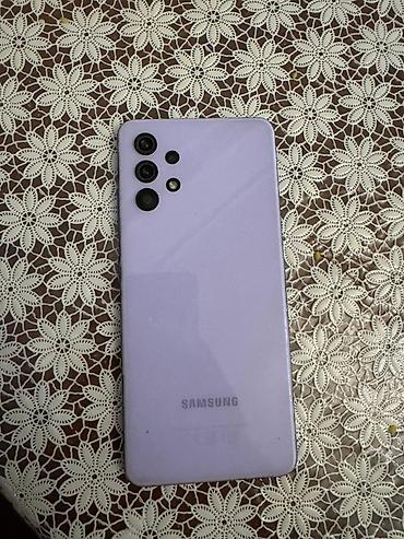 samsung galaxy 7: Samsung Galaxy A32, 128 GB, rəng - Bənövşəyi, Barmaq izi — 2