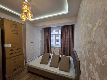 Uzunmüddətli kirayə mənzillər: 2otaqlı mənzil – zövqlü təmir və tam yaşayış üçün zəruri mebellərlə — 7