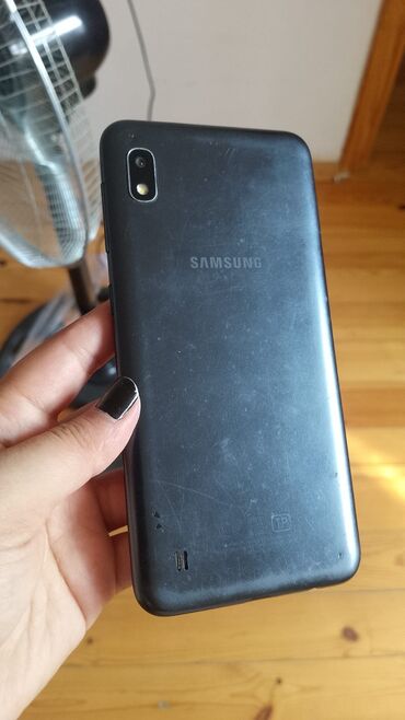 Samsung A10e, 32 GB, rəng - Qara, Barmaq izi, İki sim kartlı