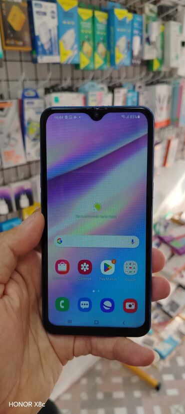 ВАЗ (ЛАДА): Samsung Galaxy A10s, 2 ГБ, цвет - Синий, Отпечаток пальца