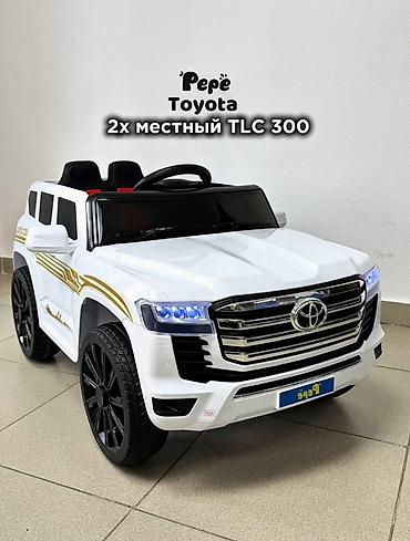 толкарь машина: Детский электромобиль Pepe Toyota TLC 300 (двухместный) - Кузов в — 1