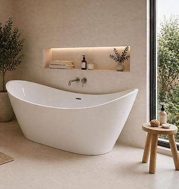hamam desti: Yeni Vanna, Akril, Pulsuz çatdırılma — 9