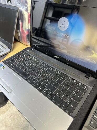 ноутбуки i3: Ноутбук, Acer, 8 ГБ ОЗУ, Intel Core i3, 15.6 ", Б/у, Для несложных задач, память SSD