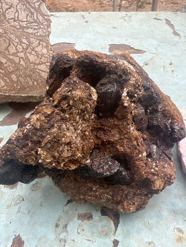 Dekorativ daşlar: Təbii daş və mineral nümunələri paketi - Böyük dekorativ blok: Açıq — 3