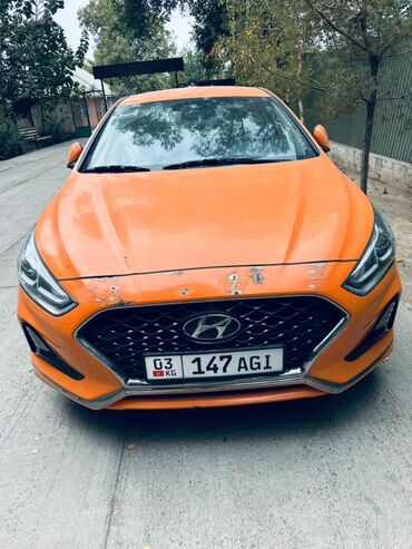 полированная машина: Hyundai Sonata: 2019 г., 2 л, Автомат, Газ, Седан