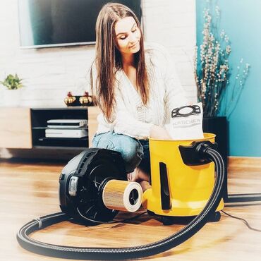 строительные плесос: Пылесос новый Немецкий Оригинал Karcher kwd3 15l 1000w Хозяйственный