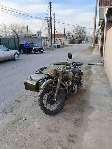 мото кийим: Военный мотоцикл с коляской, стилизованный под ретро-технику РККА — 2
